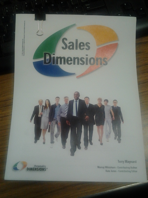 Sales Dimensions 2